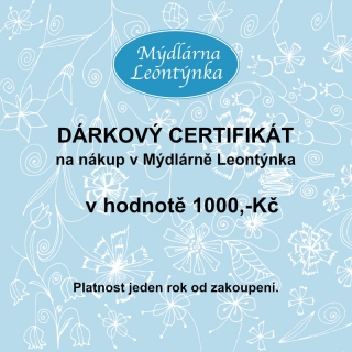 Dárkový poukaz 1000