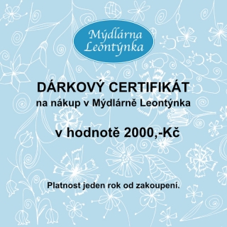 Dárkový poukaz 2000