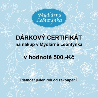 Dárkový poukaz 500